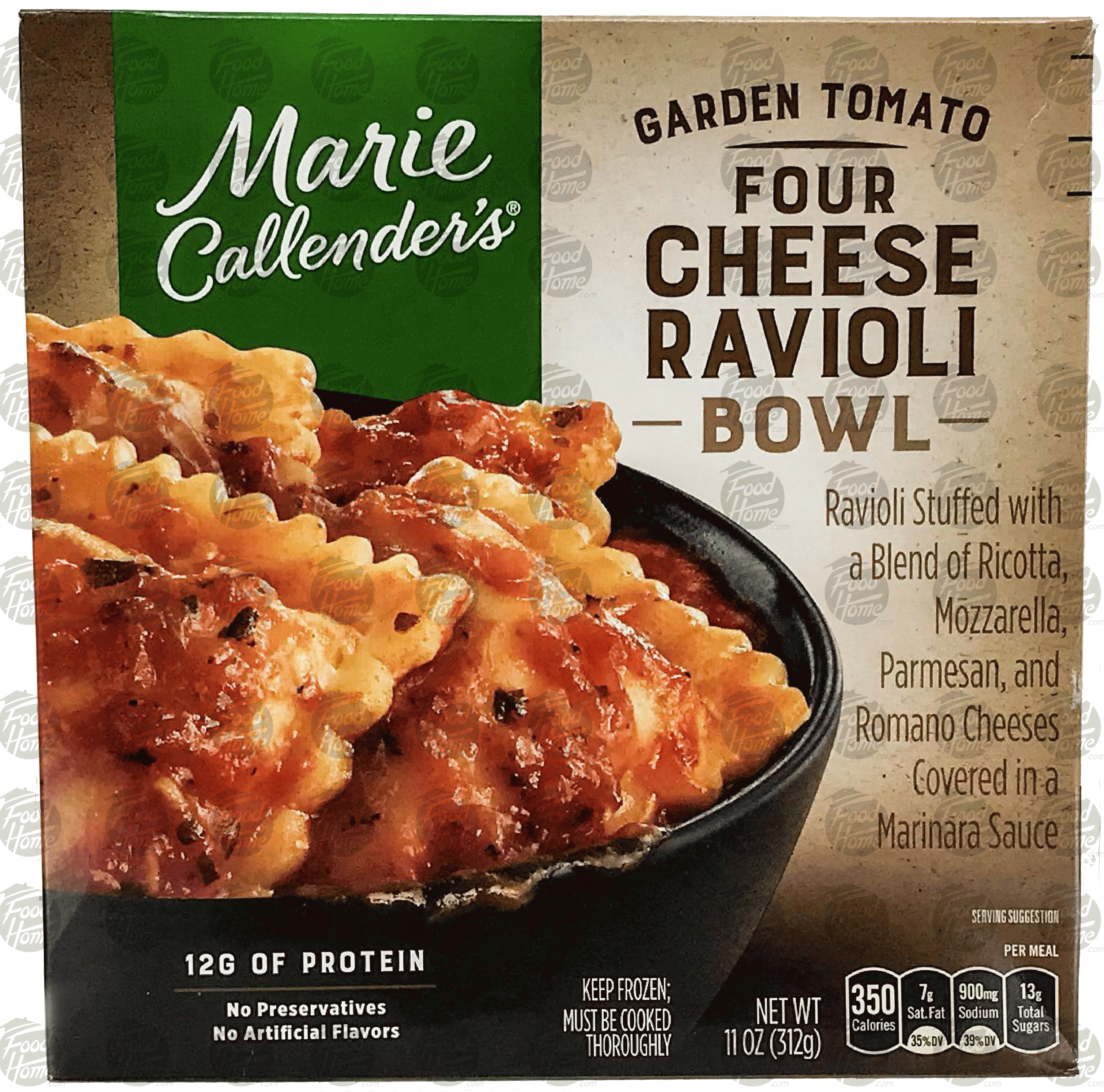 Marie Callender's Bowls  garden tomato four cheese ravioli bowl. frozen entree Full-Size Picture